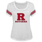 Women's Rutgers Scarlet Knights White Out Tee, Size: Large