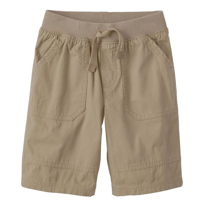 Boys 4-7x Jumping Beans&reg; Canvas Shorts, Boy's, Size: 4, Med Beige