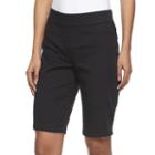 Women's Napa Valley Pull-on Bermuda Shorts, Size: 6, Black