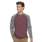 Men's Urban Pipeline Ultimate Baseball Tee, Size: Medium, Dark Red