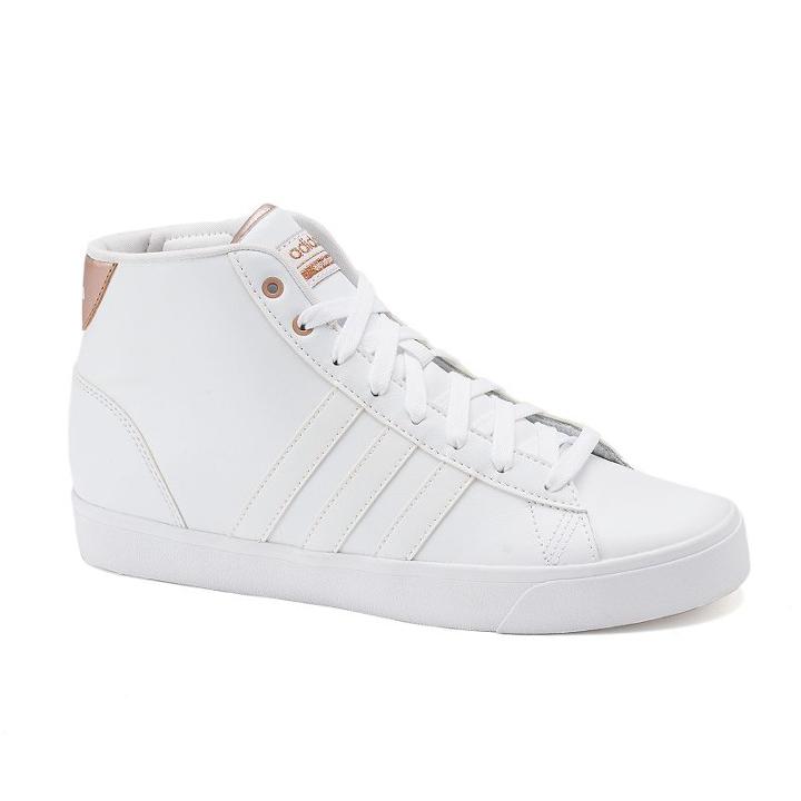 Adidas Neo Cloudfoam Daily Qt Mid Women's Shoes, Size: 10, White