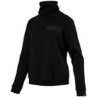 Women's Puma Fusion Turtleneck Sweatshirt, Size: Xl, Black