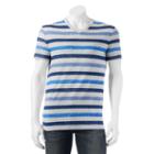 Big & Tall Urban Pipeline&reg; Striped Tee, Men's, Size: 3xl Tall, Silver