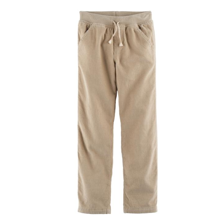 Boys 4-10 Jumping Beans&reg; Jersey Lined Corduroy Pants, Size: 10, Med Beige