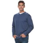 Men's Method Classic-fit Interlock Mock-layer Tee, Size: Xl, Blue (navy)