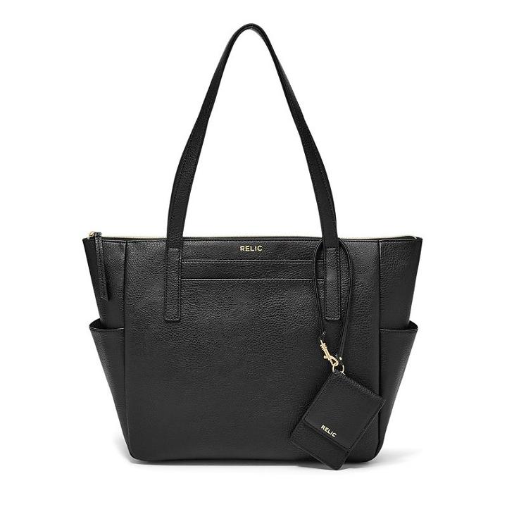 Relic Piper Tote & Card Case, Women's, Black