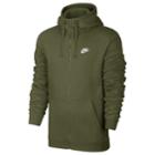 Men's Nike Club Fleece Hoodie, Size: Xl, Green