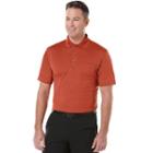 Big & Tall Grand Slam Airflow Solid Pocketed Performance Golf Polo, Men's, Size: L Tall, Orange Oth