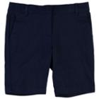 Girls 4-6x Chaps School Uniform Bermuda Shorts, Girl's, Size: 5, Blue (navy)