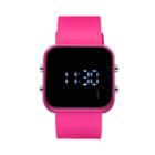 1:face Breast Cancer Unisex Digital Watch, Pink