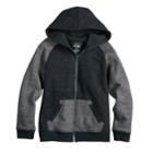 Boys 8-20 Raglan Full-zip Hoodie, Size: Medium, Oxford