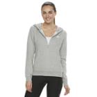 Women's Nike French Terry Zip Up Hoodie, Size: Xl, Grey Other