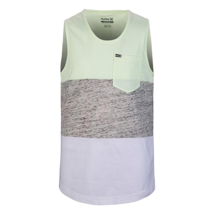 Boys 4-7 Hurley Colorblock Pocket Tank Top, Size: 5, Lt Yellow