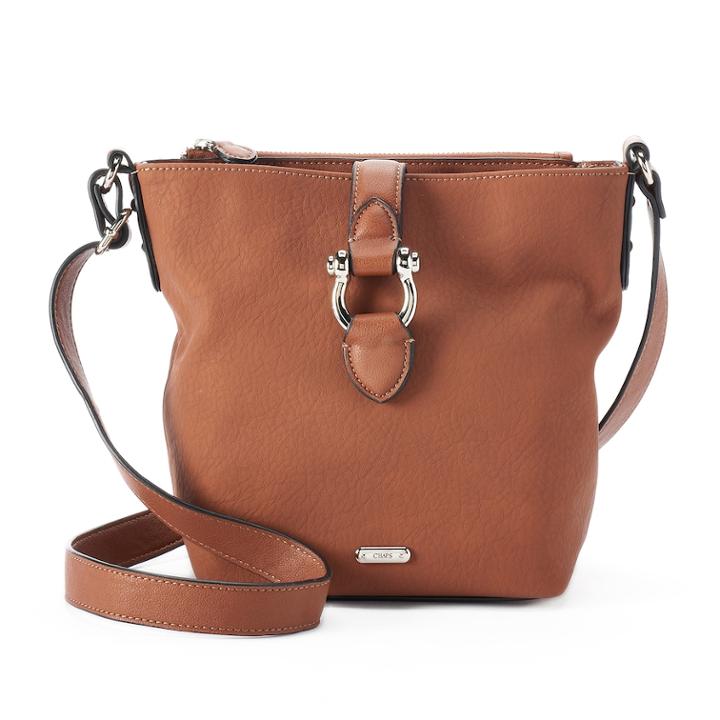 Chaps Ashley Crossbody Bag, Women's, Brown