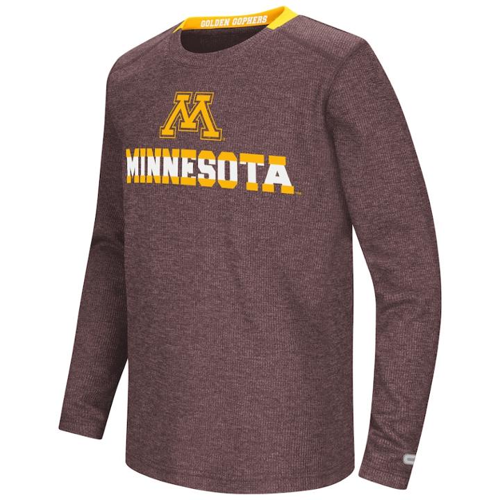 Boys 8-20 Minnesota Golden Gophers Wordmark Tee, Size: M(12/14), Med Red
