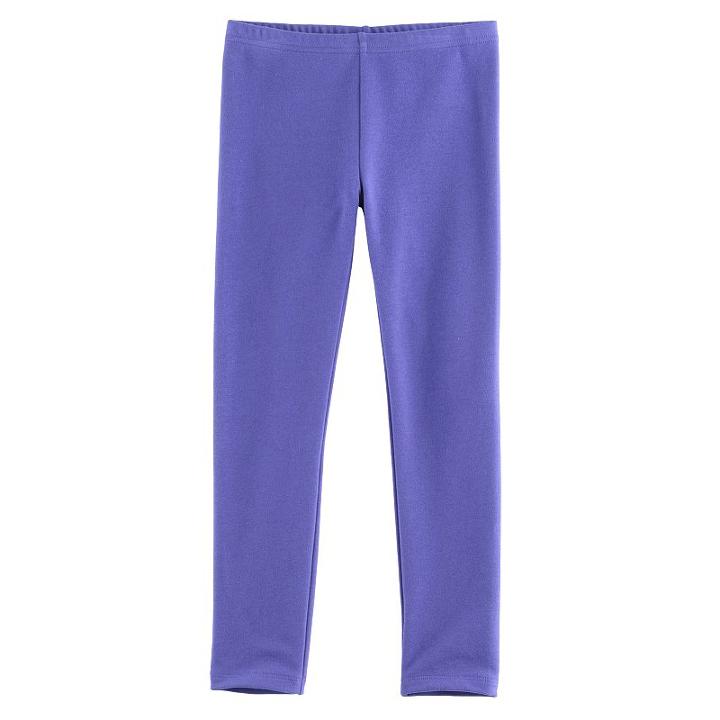 Girls 4-10 Jumping Beans&reg; Fleece-lined Leggings, Size: 5, Blue (navy)