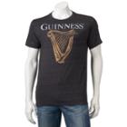 Men's Guinness Logo Tee, Size: Medium, Med Grey