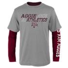 Boys 8-20 Texas A & M Aggies United Tee Set, Size: L 14-16, Grey