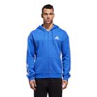 Men's Adidas Sport Full-zip Hoodie, Size: Medium, Med Blue
