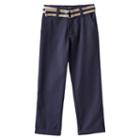 Boys 8-20 Eddie Bauer Belted Pants, Boy's, Size: 12, Blue