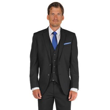 Men's Billy London Slim-fit Black Suit Jacket, Size: 44 - Regular
