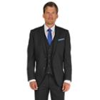 Men's Billy London Slim-fit Black Suit Jacket, Size: 44 - Regular