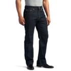 Men's Lee Premium Select Regular Straight Leg Jeans, Size: 38x30, Dark Blue