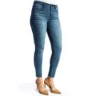 Juniors' Crave Slimming Skinny Jeans, Girl's, Size: 0, Dark Blue