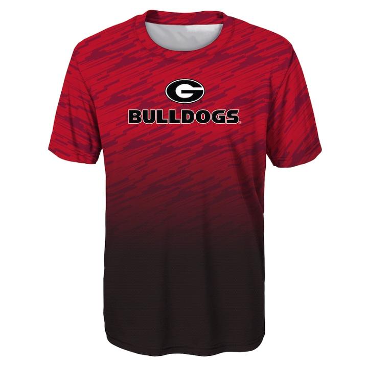 Boys 8-20 Georgia Bulldogs Propulsion Tee, Size: Xl 18-20, Red