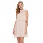 Women's Apt. 9&reg; Tiered Mockneck Dress, Size: Xs, Lt Orange