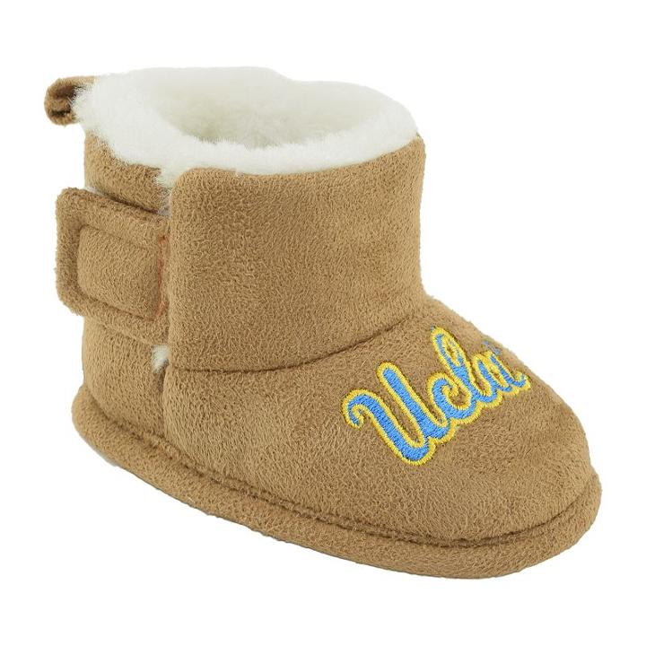Baby Ucla Bruins Booties, Infant Unisex, Size: 6-9 Months, Brown