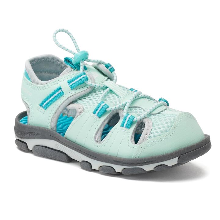 New Balance Adirondack Girls' Sandals, Size: 9 T, Light Grey