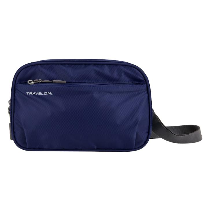 Travelon World Travel Essentials 3-in-1 Crossbody Bag, Adult Unisex, Blue