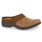 Solite By Easy Street Cozy Women's Mules, Size: 8.5 Ww, Dark Brown