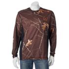Men's Tallwoods Classic-fit Camo Colorblock Performance Tee, Size: Xxl, Brown
