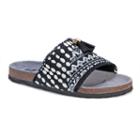 Muk Luks Brooke Women's Slide Sandals, Girl's, Size: 9, Black