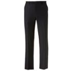 Men's Marc Anthony Modern-fit Pinstripe Wool Flat-front Navy Suit Pants, Size: 30x32, Dark Blue