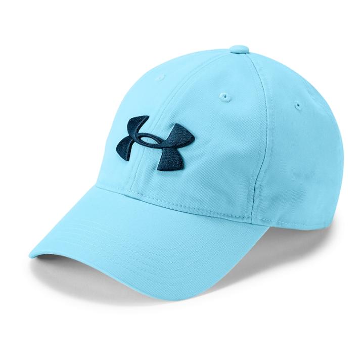 Men's Under Armour 2.0 Adjustable Chino Golf Cap, Turquoise/blue (turq/aqua)