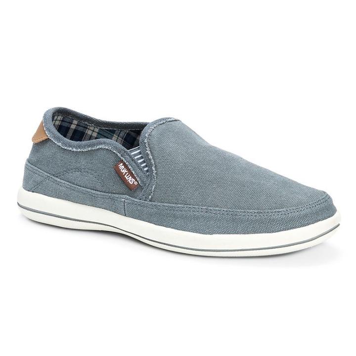 Muk Luks Otto Men's Slip-on Shoes, Size: Medium (9), Grey