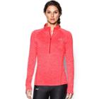 Women's Under Armour Tech 1/2 Zip Top, Size: Small, Marathon Red