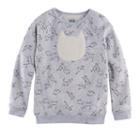 Girls 4-10 Jumping Beans&reg; Crossover Pullover, Size: 8, Light Grey