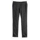 Girls 4-10 Jumping Beans&reg; Printed French Terry Jeggings, Size: 7, Dark Grey