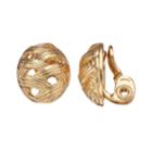 Napier Woven Clip-on Earrings, Women's, Gold