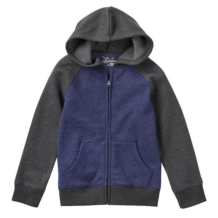 Boys 4-7x Jumping Beans&reg; Fleece-lined Raglan Hoodie, Boy's, Size: 4, Blue