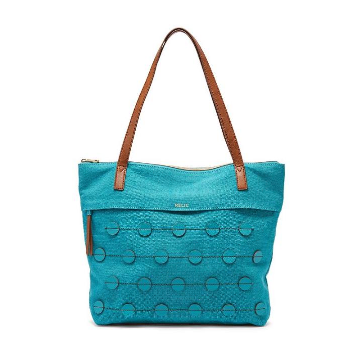 Relic Sophie Blue Polka Dot Tote, Women's, Ocean Blue