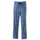Men's Croft & Barrow&reg; True Comfort Woven Lounge Pants, Size: Large, Med Blue