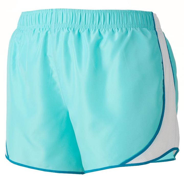 Juniors' Plus Size So&reg; Mesh-panel Running Shorts, Teens, Size: 2xl, Turquoise/blue (turq/aqua)