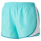 Juniors' Plus Size So&reg; Mesh-panel Running Shorts, Teens, Size: 2xl, Turquoise/blue (turq/aqua)
