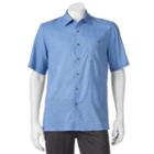 Men's Batik Bay Classic-fit Button-down Shirt, Size: Medium, Dark Blue