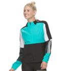 Women's Adidas Sport Id Wind Jacket, Size: Small, Turquoise/blue (turq/aqua)
